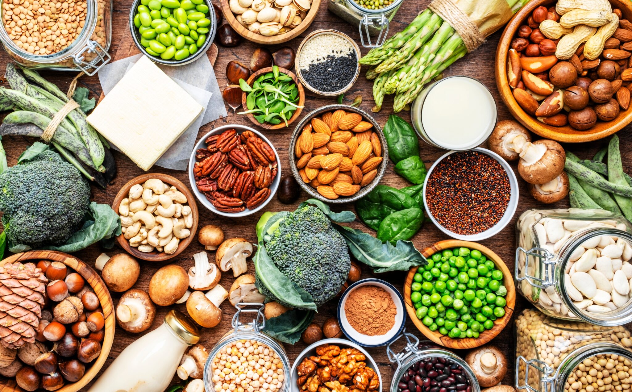 Vegetable Sources Plant-Based Protein Intake Expands as Nutritional Research Highlights ...