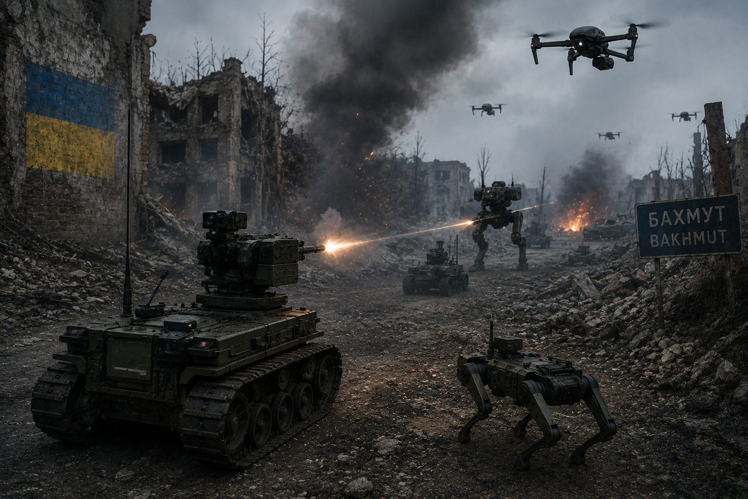 Ukraine Accelerates Military Robot Expansion With Goal of Replacing Front-Line Supply Troops
