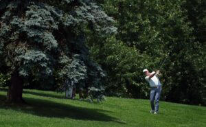 Stewart Cink inches closer to major win at Regions Tradition Stewart Cink inches closer to major win at Regions Tradition