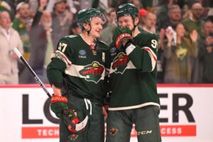 Wild open up second round against high-scoring Avalanche