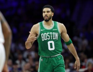 Celtics star Jayson Tatum (knee) questionable for Game 7 vs. Sixers