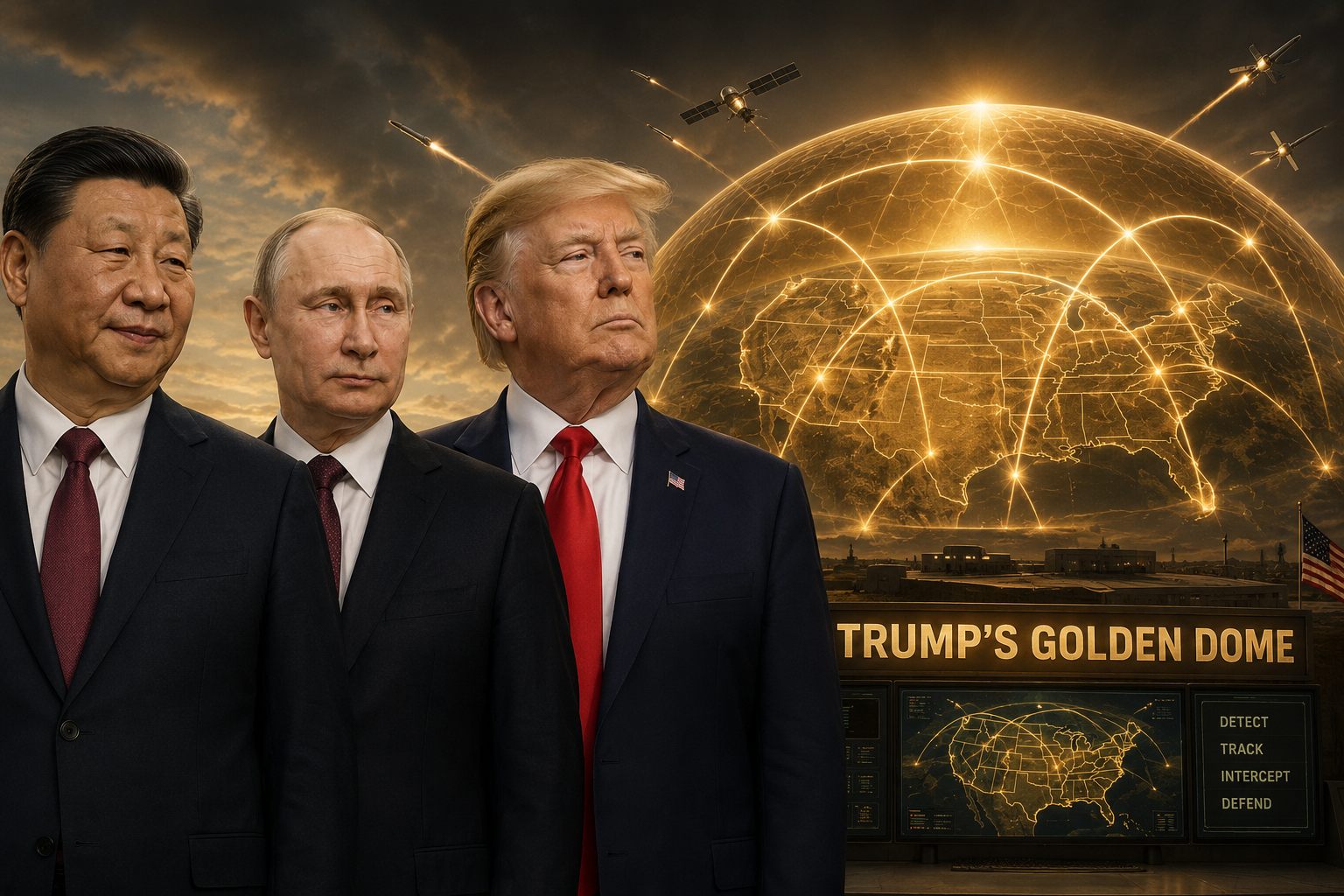 Russia and China Condemn Trump’s ‘Golden Dome’ Missile Shield as Threat to Global Stability