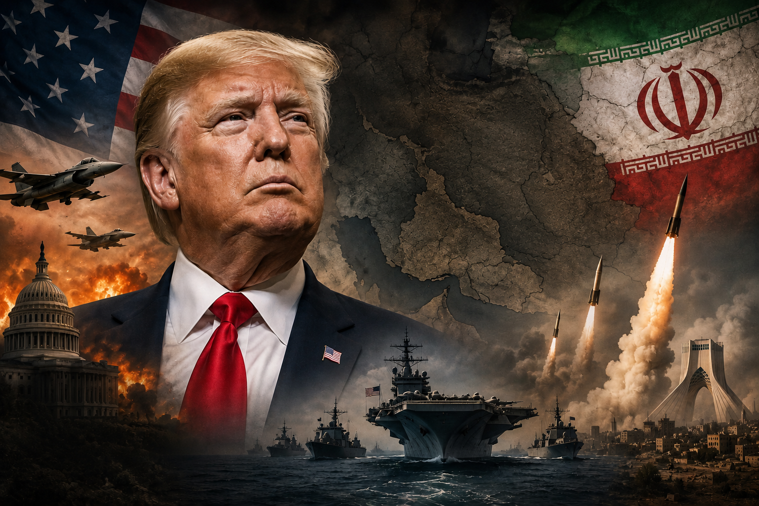 Trump Weighs New Military Action Against Iran as White House Reviews Strike Options