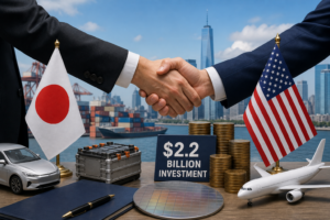 Japan Launches $2.2 Billion Investment Drive in U.S. as Trade Deal Cuts Tariffs