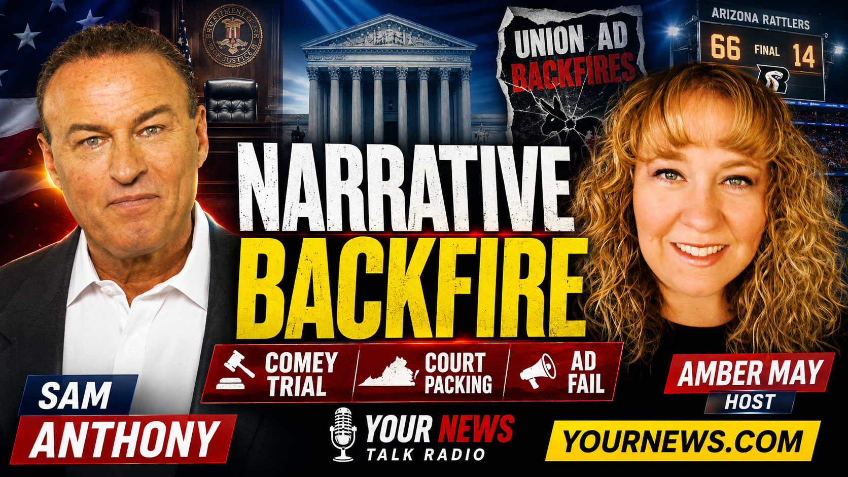 When the Narrative Backfires: Courts, Comey, Campaign Ads, and the News ...