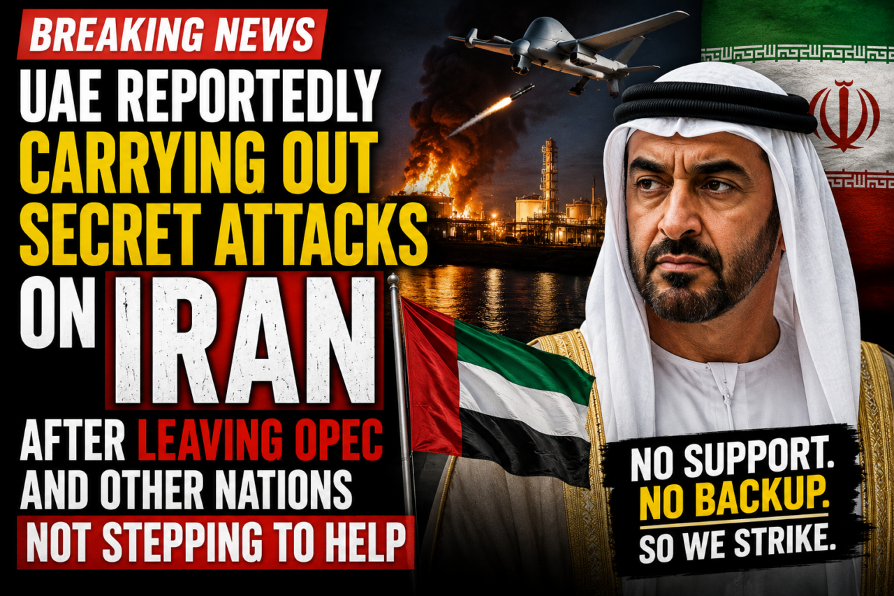 UAE Reportedly Launching Secret Strikes on Iran After Breaking From ...