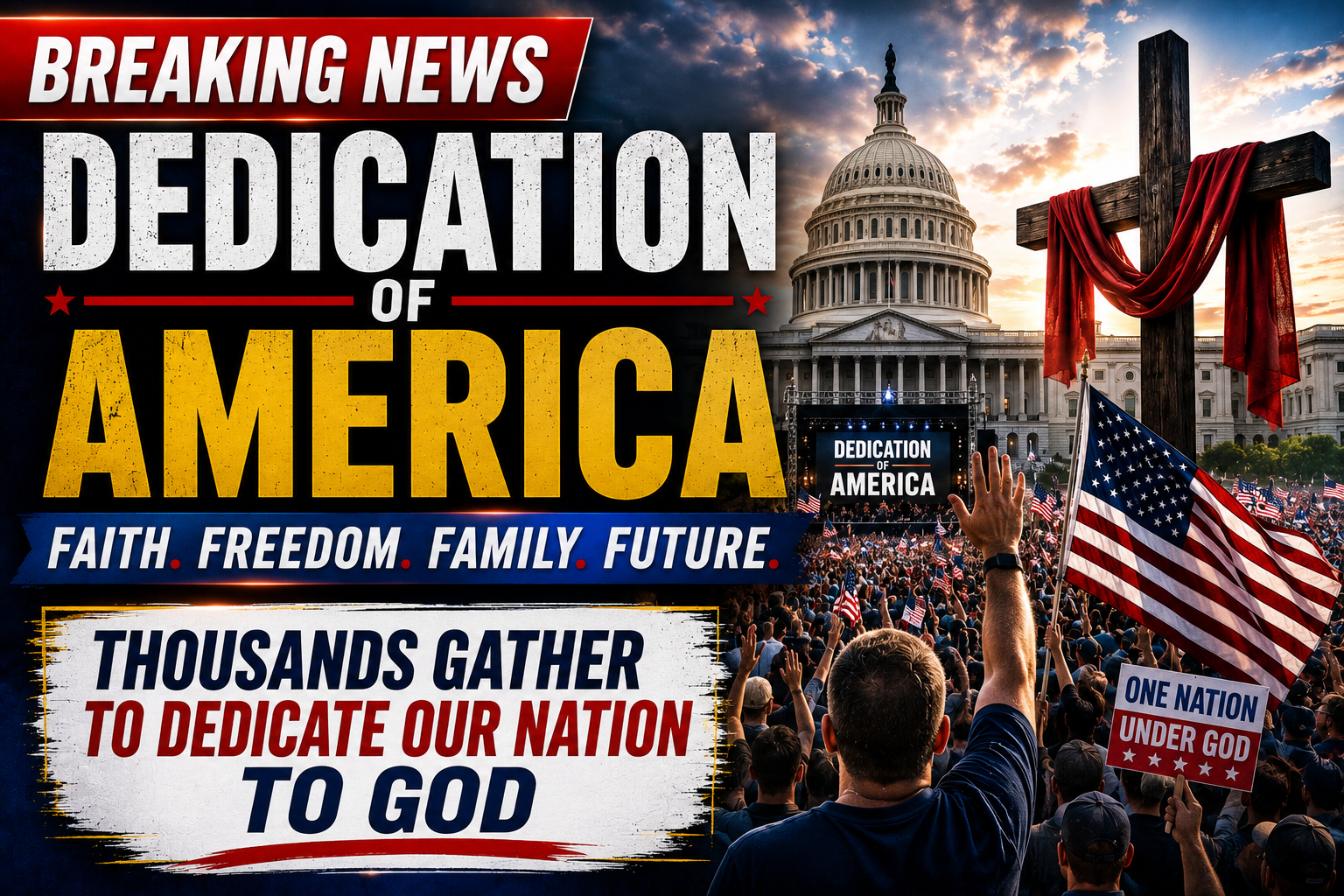 Faith Leaders and Thousands Gather in Washington for Dedication of ...