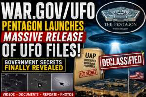 WAR.GOV/UFO Launches as Pentagon Begins Massive Release of Declassified UFO Files