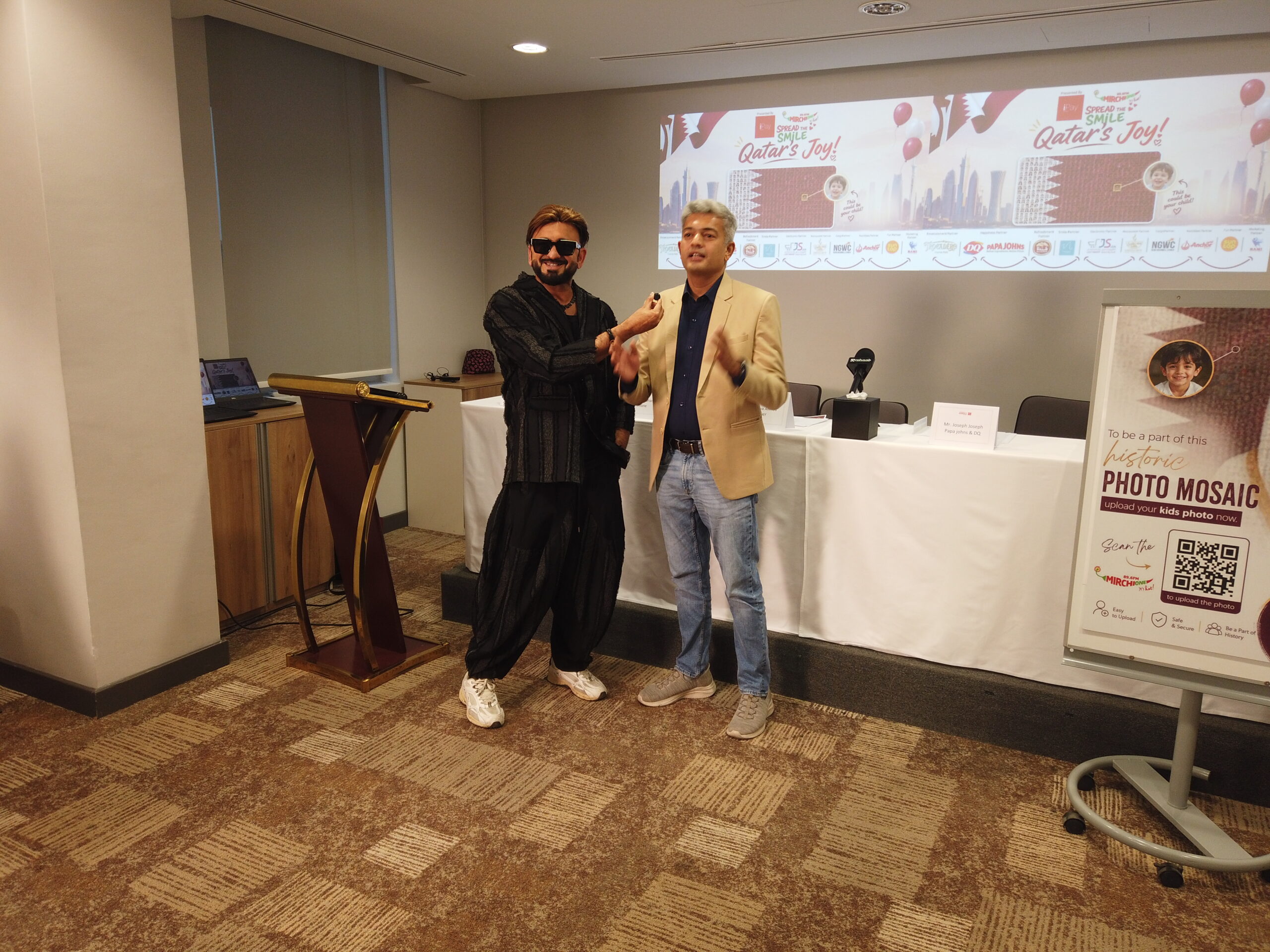MIRCHIONE 89.6 FM LEADS NATIONWIDE “SPREAD THE SMILE” CAMPAIGN IN QATAR
