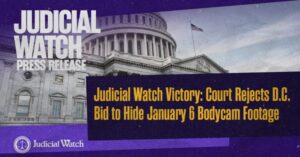 Court Rejects D.C. Bid to Hide January 6 Bodycam Footage