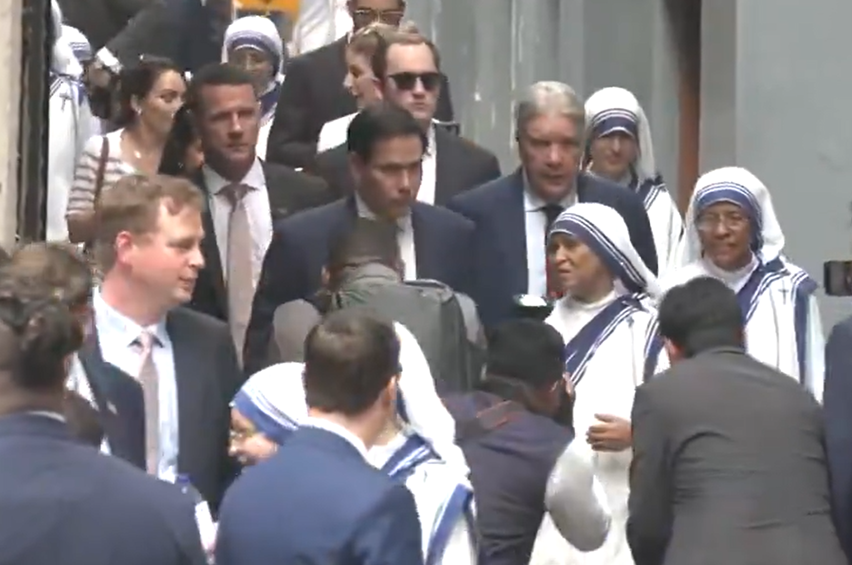 Marco Rubio Visited Mother Teresa House of The Missionaries of Charity in India