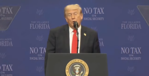 Trump Announces Removal of Hundreds of Thousands of Illegal Immigrants from Federal Benefit Rolls During Florida Speech