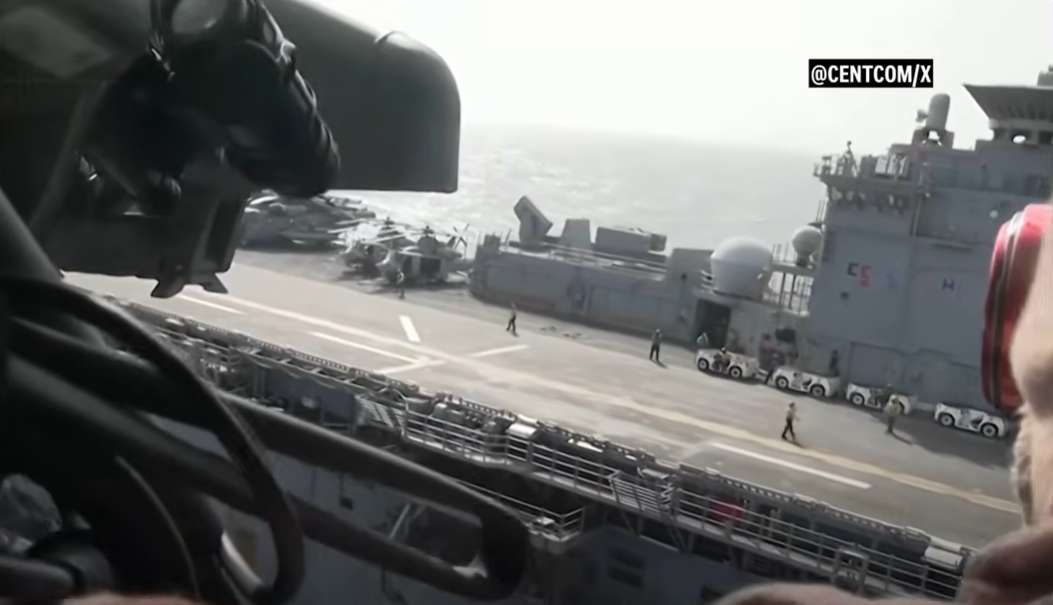 U.S. Marines Board Iranian Oil Tanker Amid Tensions Over Maritime Blockade