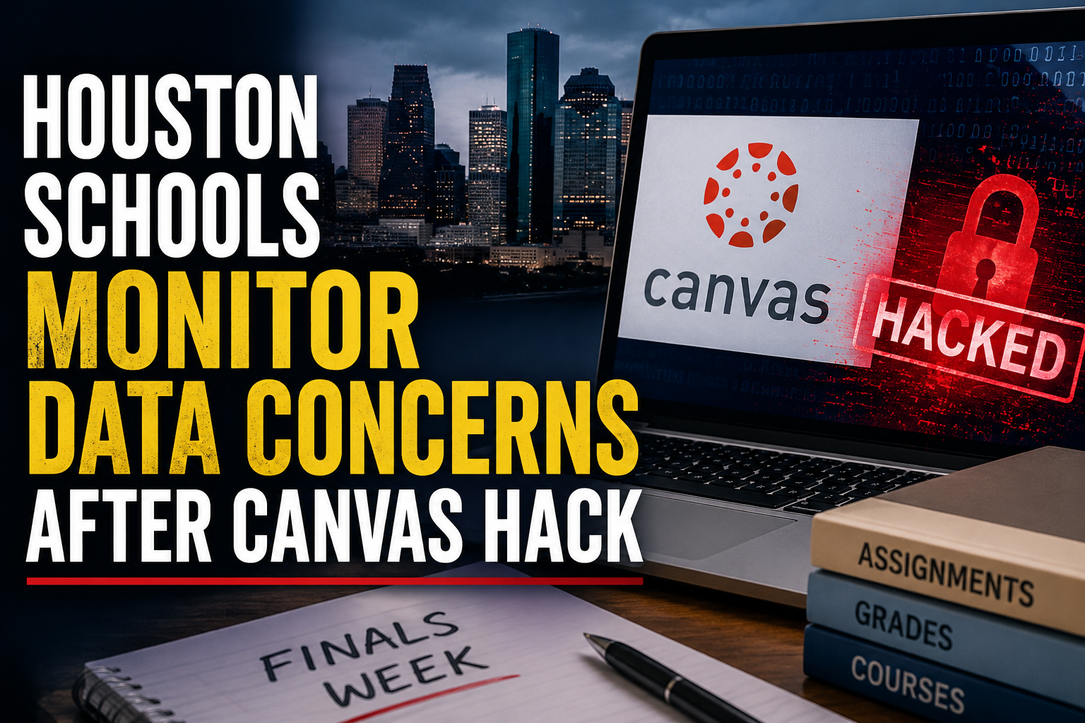 Houston Schools Monitor Data Concerns After Canvas Hack – [your]NEWS