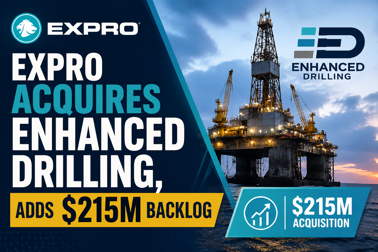 Expro Acquires Enhanced Drilling, Adds $215M Backlog – [your]NEWS