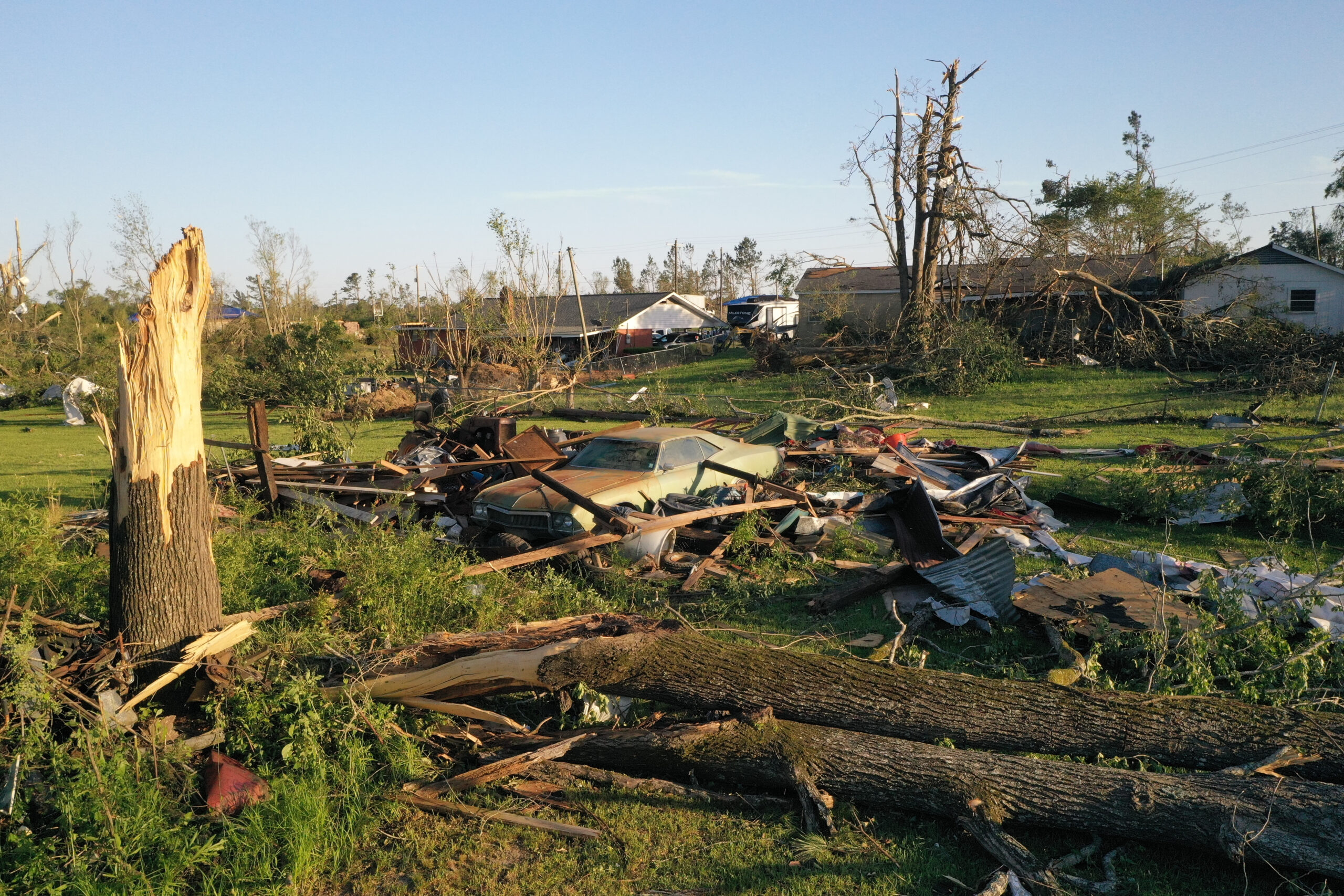 Tornadoes Rip Through Mississippi, Destroying Homes and Blocking Roads ...