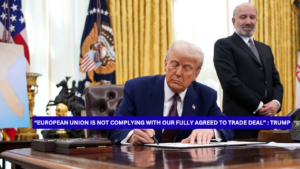 Trump Announces 25% Tariffs on EU Cars and Trucks Starting Next Week
