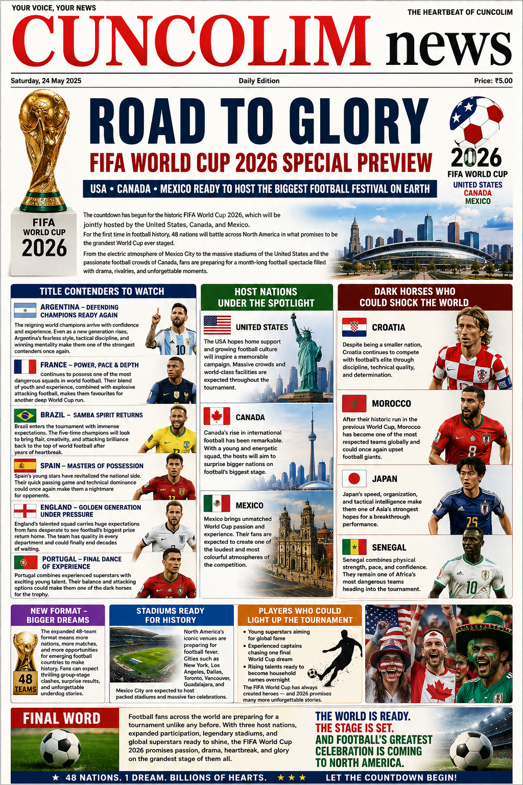 ROAD TO GLORY FIFA WORLD CUP 2026 SPECIAL PREVIEW – [your]NEWS