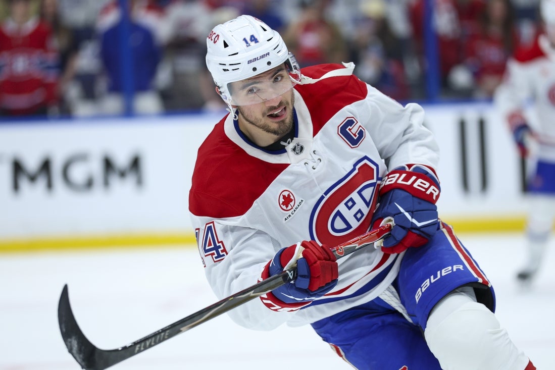 Canadiens’ Nick Suzuki runs away with Selke Trophy