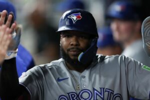 Blue Jays 1B Vladimir Guerrero Jr. (lower back) sits for another game
