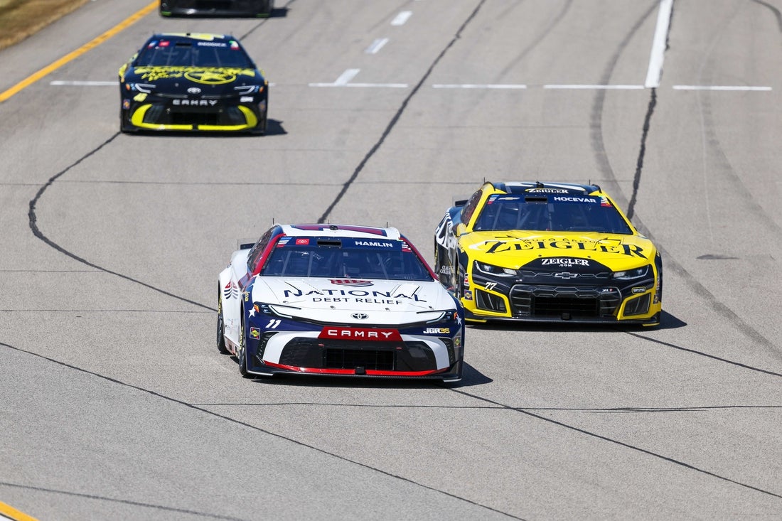 Denny Hamlin Conquers Michigan From The Back, Ties Kyle Busch With Emotional 63rd Win