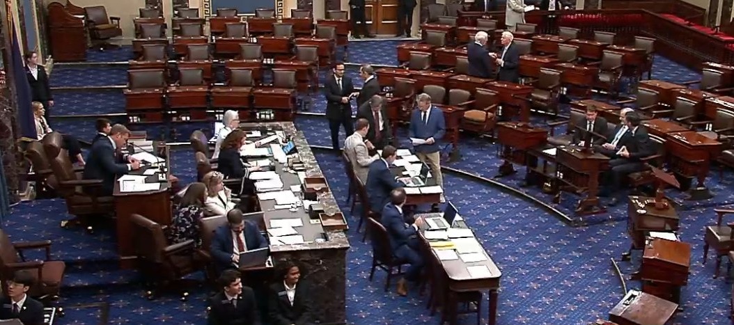 Senate GOP Blocks Schumer Amendment Targeting Trump’s $1.8 Billion Anti-Weaponization Fund As Three Republicans Join Democrats
