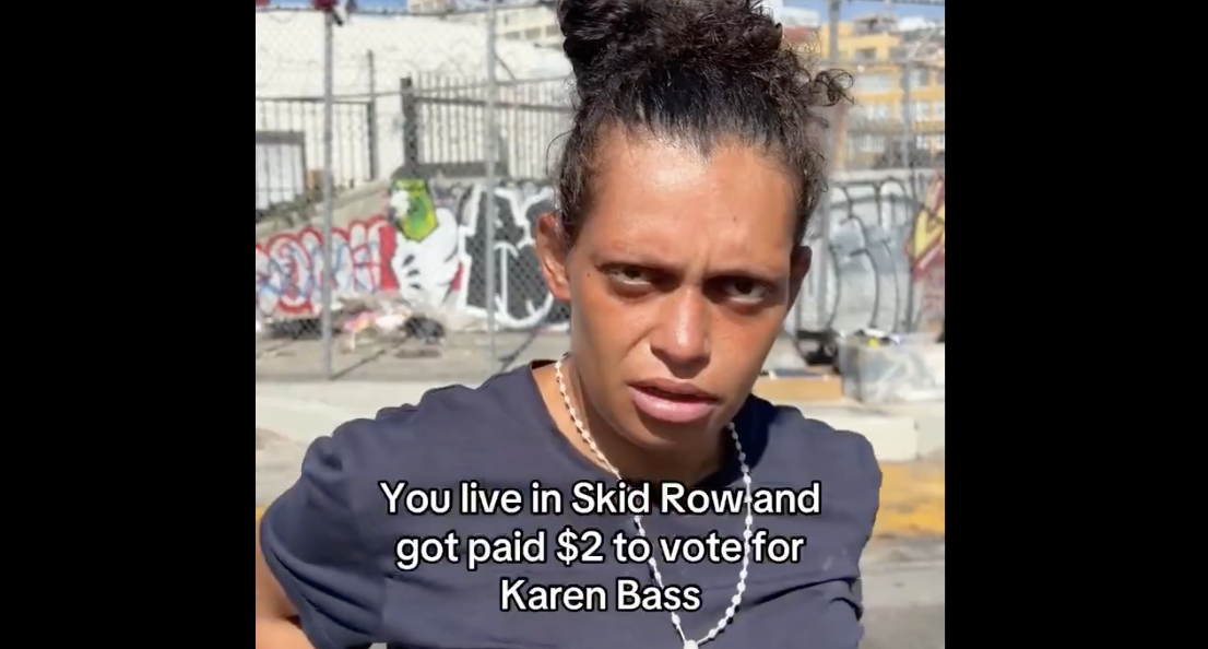 WATCH: Skid Row Voters Claim They Were Paid To Back Karen Bass And Nithya Raman In Los Angeles Election