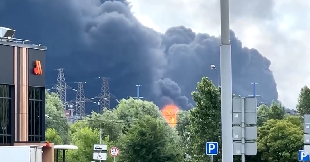 Massive Ukrainian Drone Assault Targets Moscow as Russia Launches Fresh Missile Strikes on Kyiv