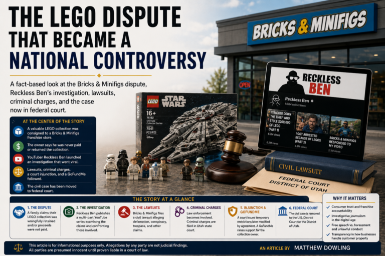 The Bricks & Minifigs, Reckless Ben, and Missing LEGO Controversy: A ...
