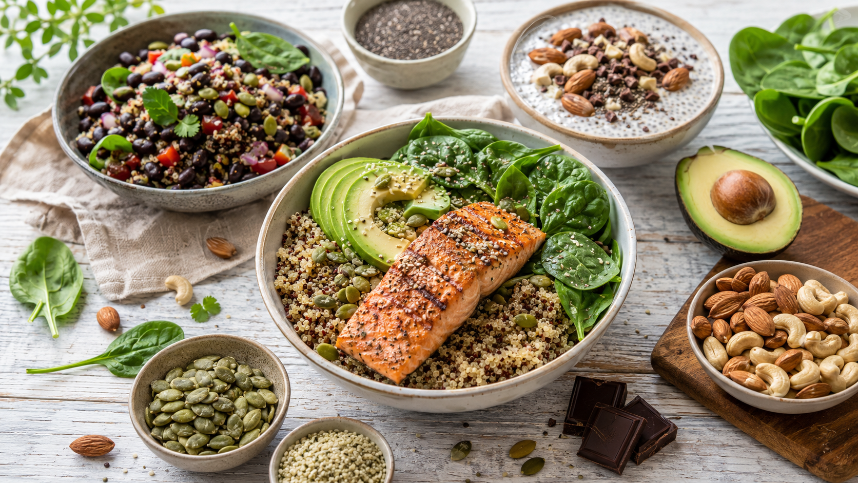 Magnesium-Rich Foods May Help Support Better Sleep, Stress Control and Daily Relaxation