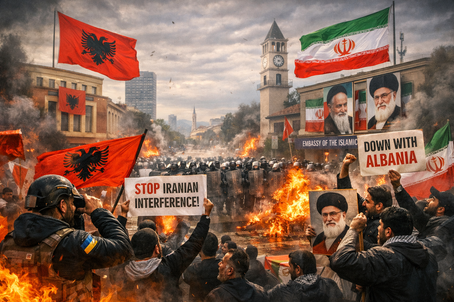 ALBANIA–IRAN TENSIONS ESCALATE AS PROTESTS SPARK DIPLOMATIC STANDOFF