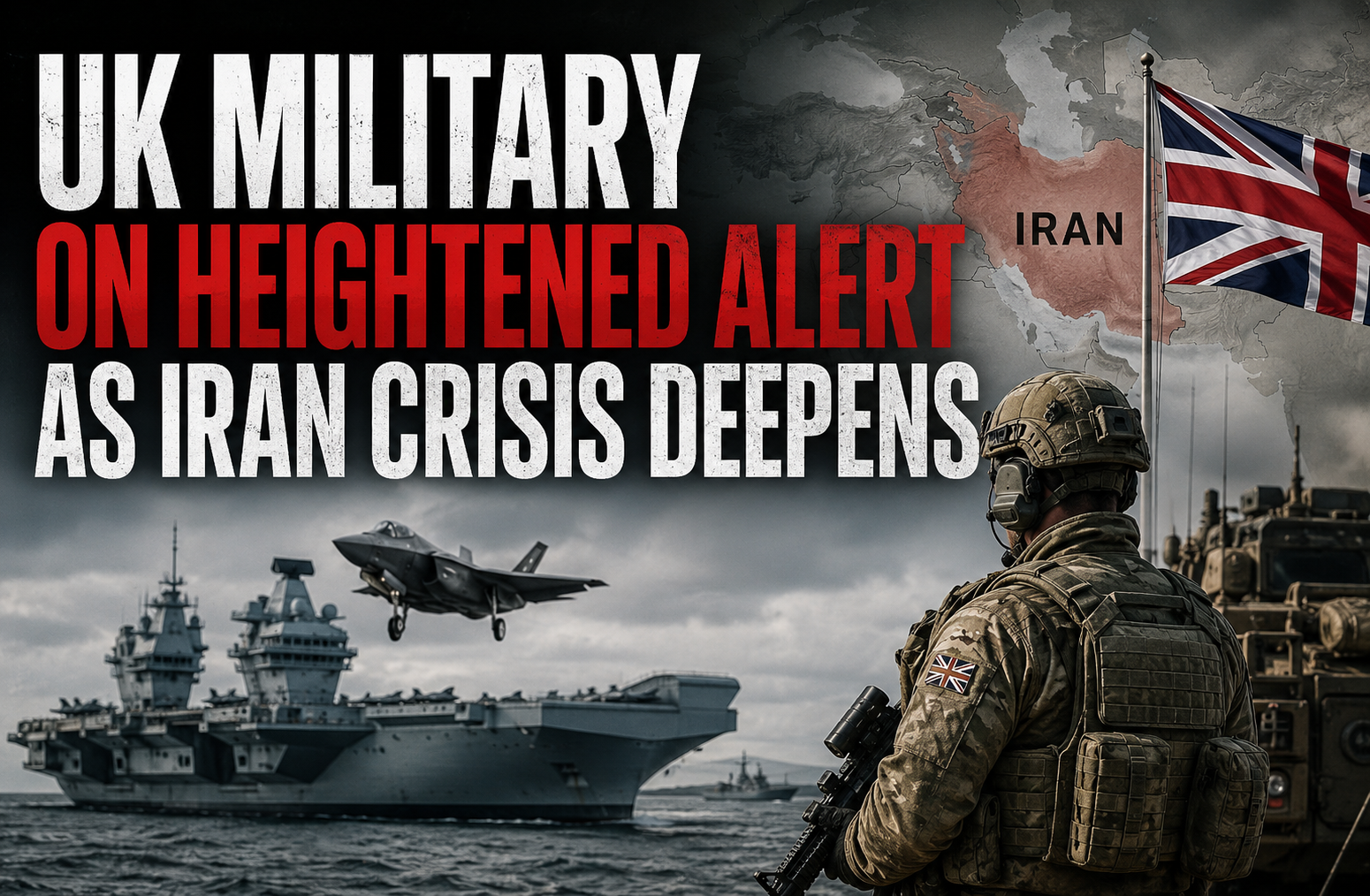 UK Military on Heightened Alert as Iran Crisis Deepens