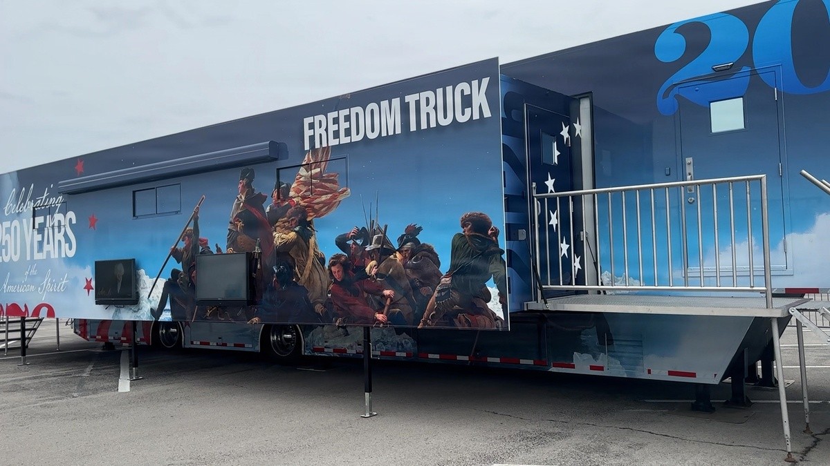 Trump’s Freedom Trucks Mark America’s 250th Anniversary As Debate Grows Over Funding And Message