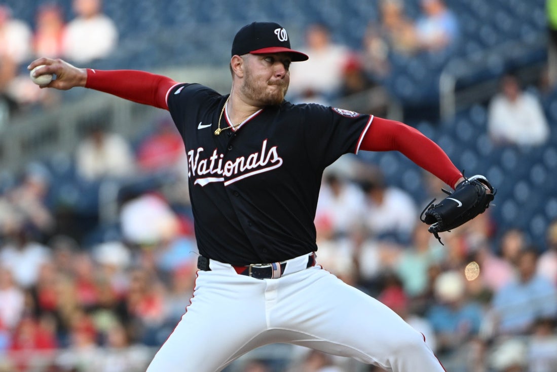 Nationals’ Cade Cavalli sorry for remark toward Willson Contreras