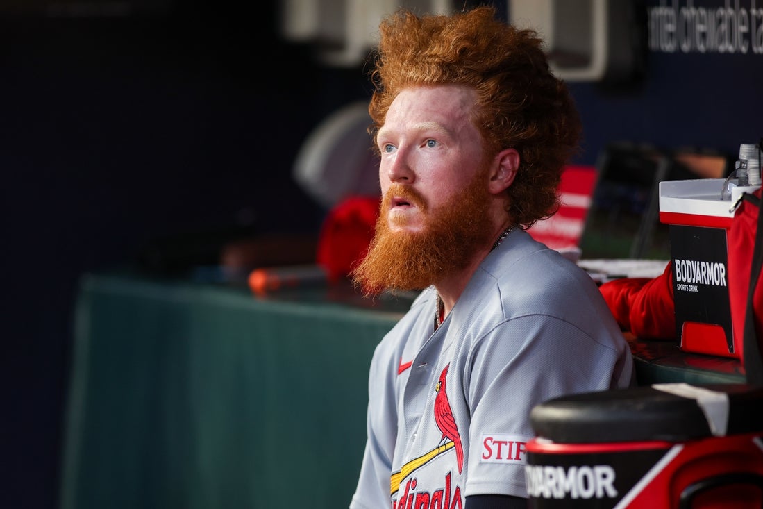 Cardinals’ Dustin May strives to regain form vs. Braves