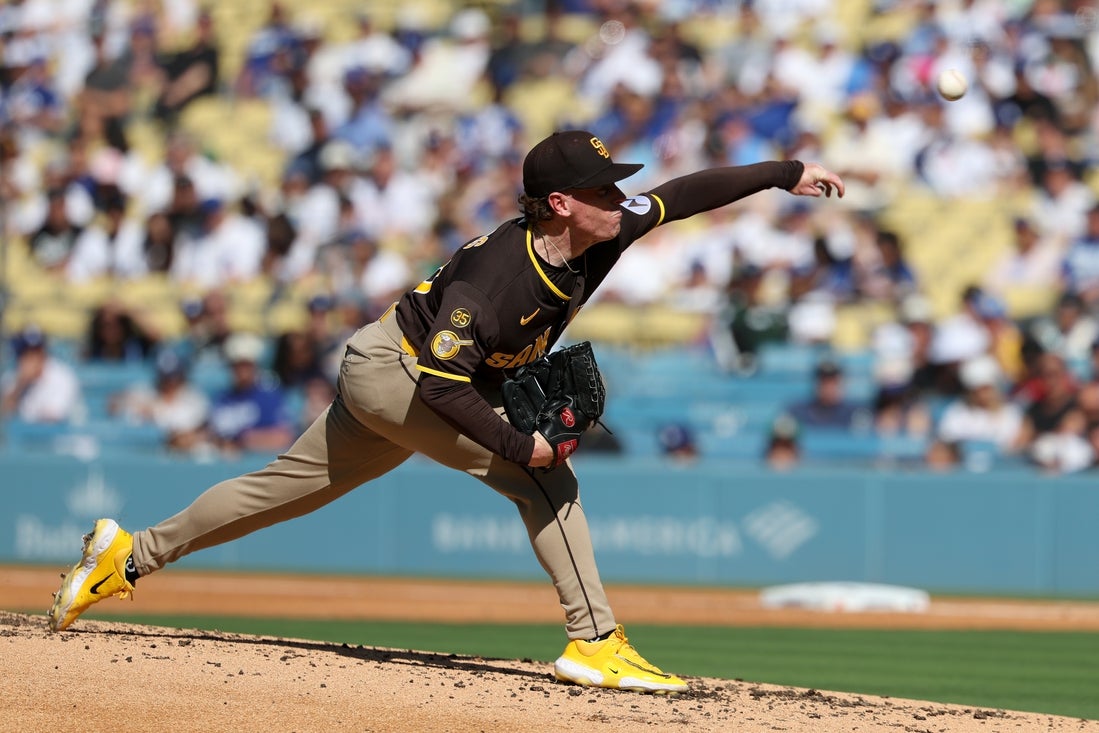 Padres limit Dodgers’ bats, snap 8-game slide