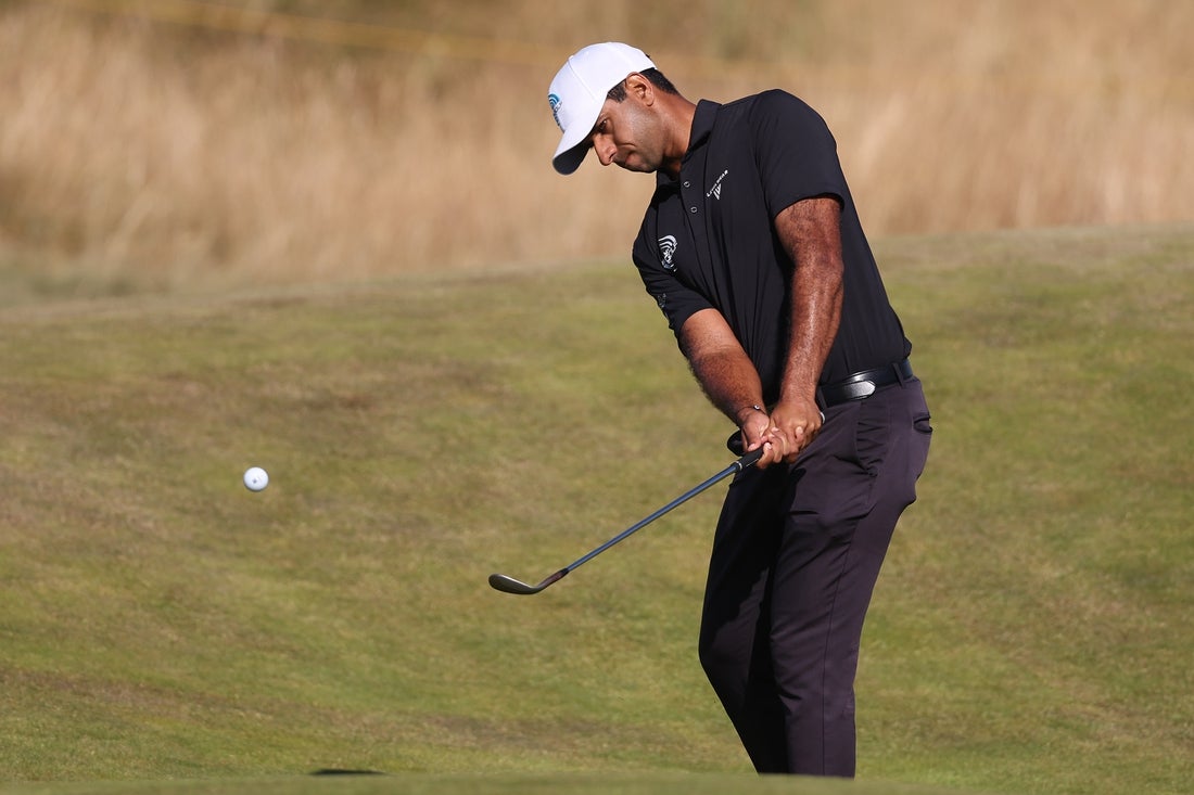 England’s Aaron Rai returns to Open Championship to hero’s welcome
