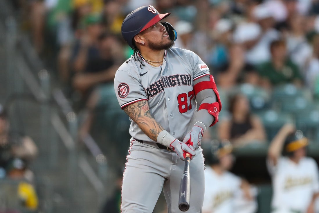Andres Chaparro, Nats try to top gaudy numbers vs. skidding A’s