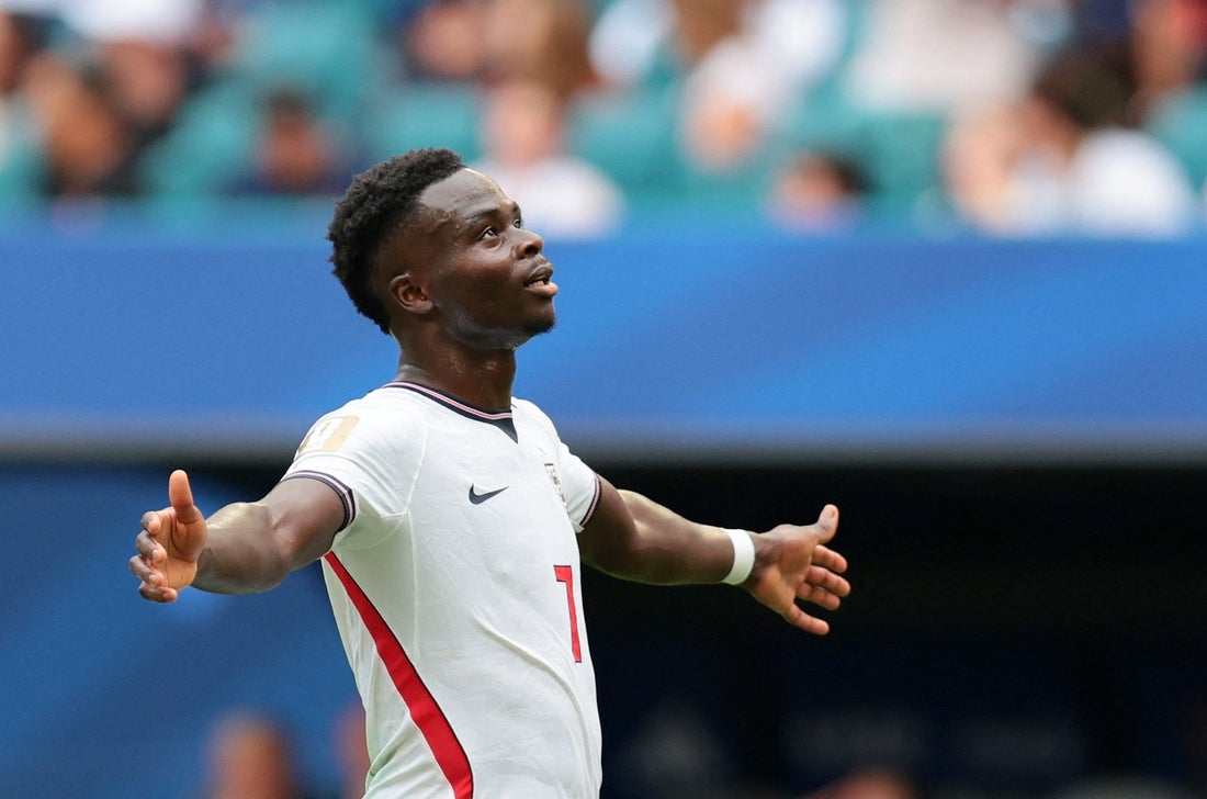 Bukayo Saka hat trick as England top France in wild third-place match