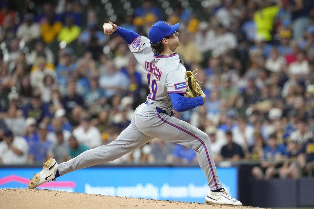 Zac Thornton deals six stellar innings as Mets blank Brewers