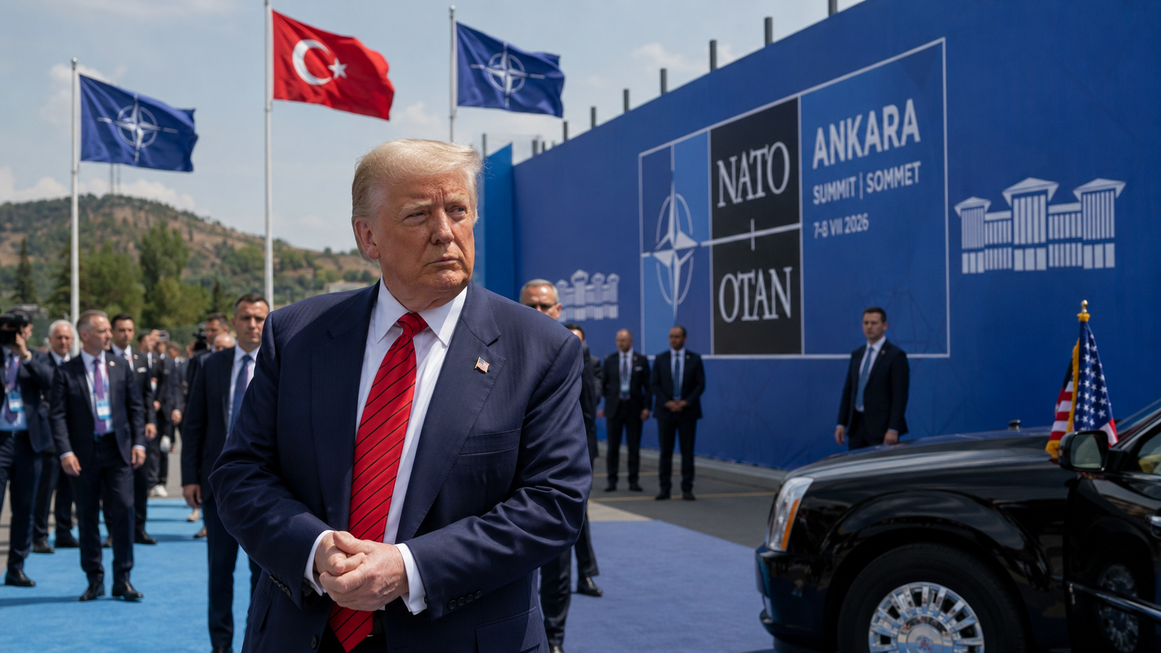 Trump Arrives in Ankara for NATO Summit, Erdogan Meeting – [your]NEWS