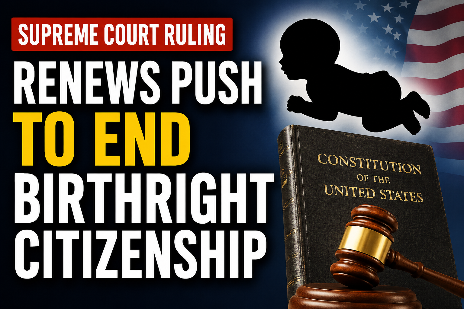Supreme Court Ruling Renews Push to End Birthright Citizenship – [your]NEWS