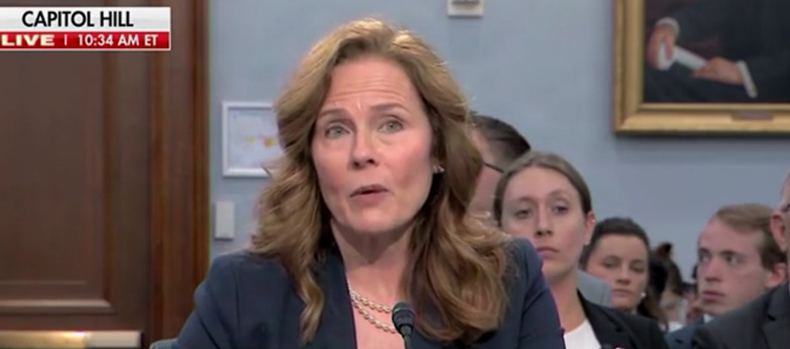 Amy Coney Barrett Says Security Sent Her Home In Bullet Proof Vest After Dobbs Leak