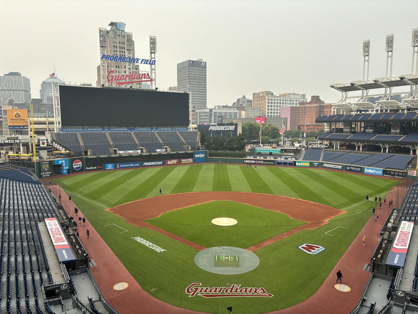 Pirates-Guardians postponed due to poor air quality
