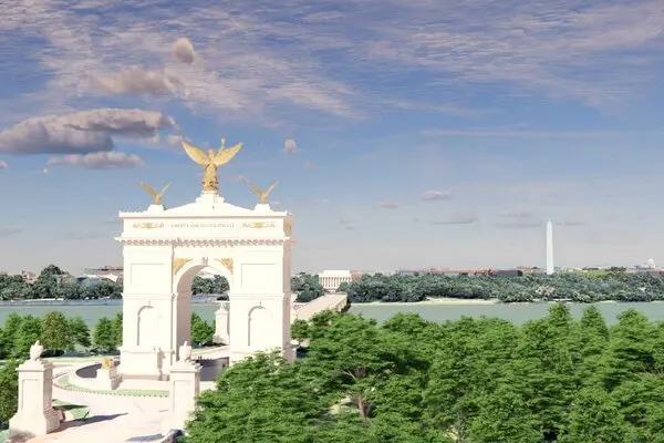 Park Service Review Finds Trump’s Proposed Washington Arch Could Affect Nearly 40 Historic Landmarks