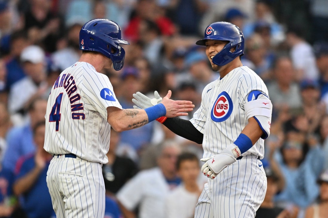 Four-homer attack fuels Cubs’ comfortable win over skidding Dodgers