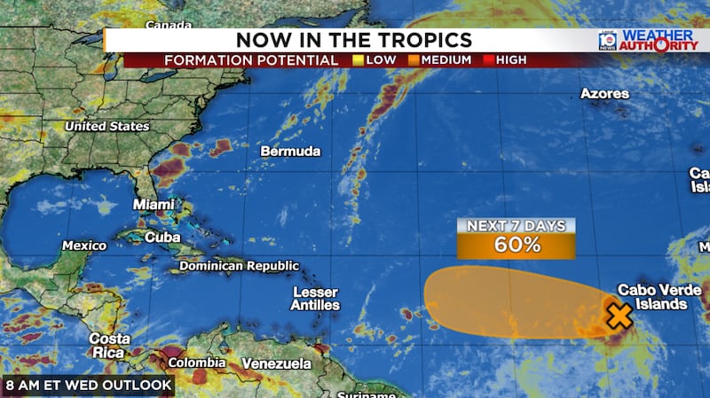 Tropical Wave 96L Weakens in Forecasts as Hurricane Development Chances Decline Across Atlantic