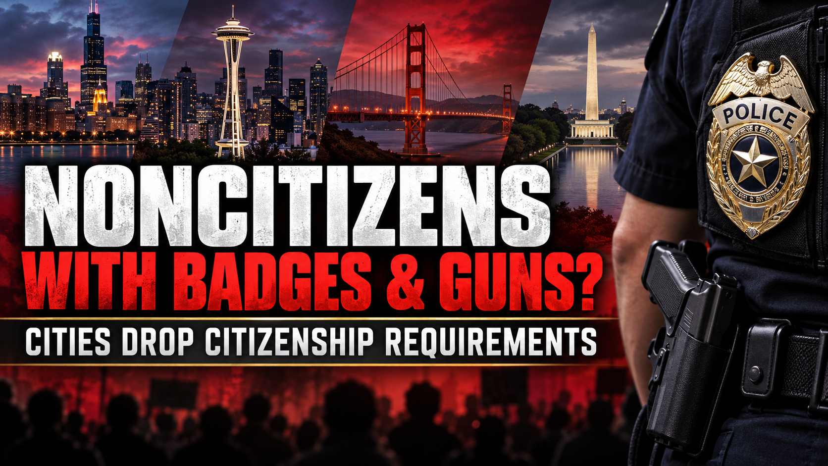 Cities Drop Citizenship Requirements for Police Officers, Fueling Debate Over Badges, Guns and Immigration Law