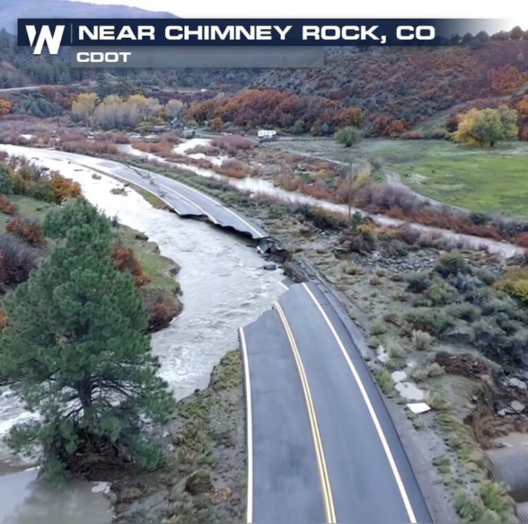 Road Washes Away in Colorado as Floods Rage On – [your]NEWS