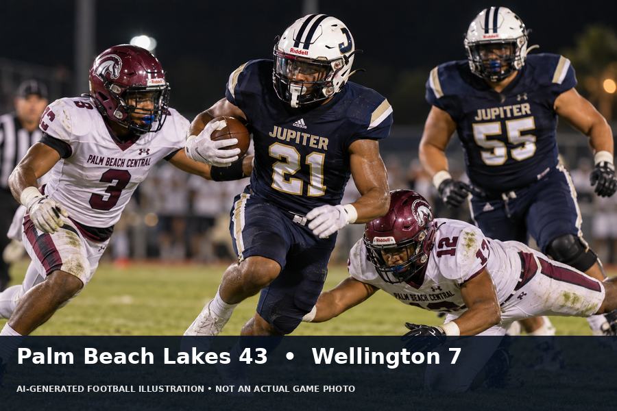 Palm Beach Lakes Beats Wellington 43-7 in Week 10 – [your]NEWS